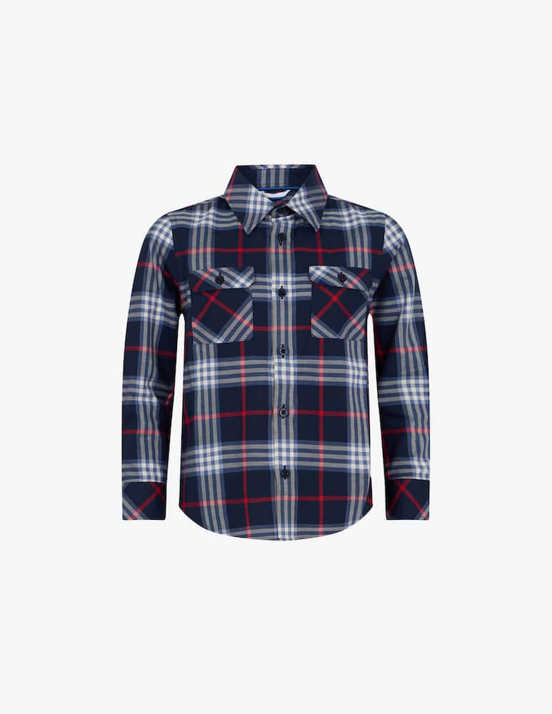 North Sails Camicia a quadri con tasche - immagine 1