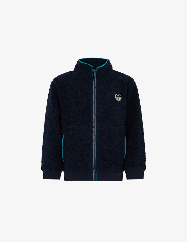 North Sails Felpa teddy con zip - immagine 1 North Sails Felpa teddy con zip - immagine 1