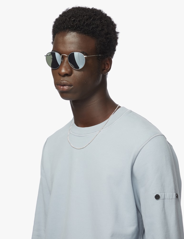 rinascente Ray-Ban Sunglasses Round Flash Lenses RB3447