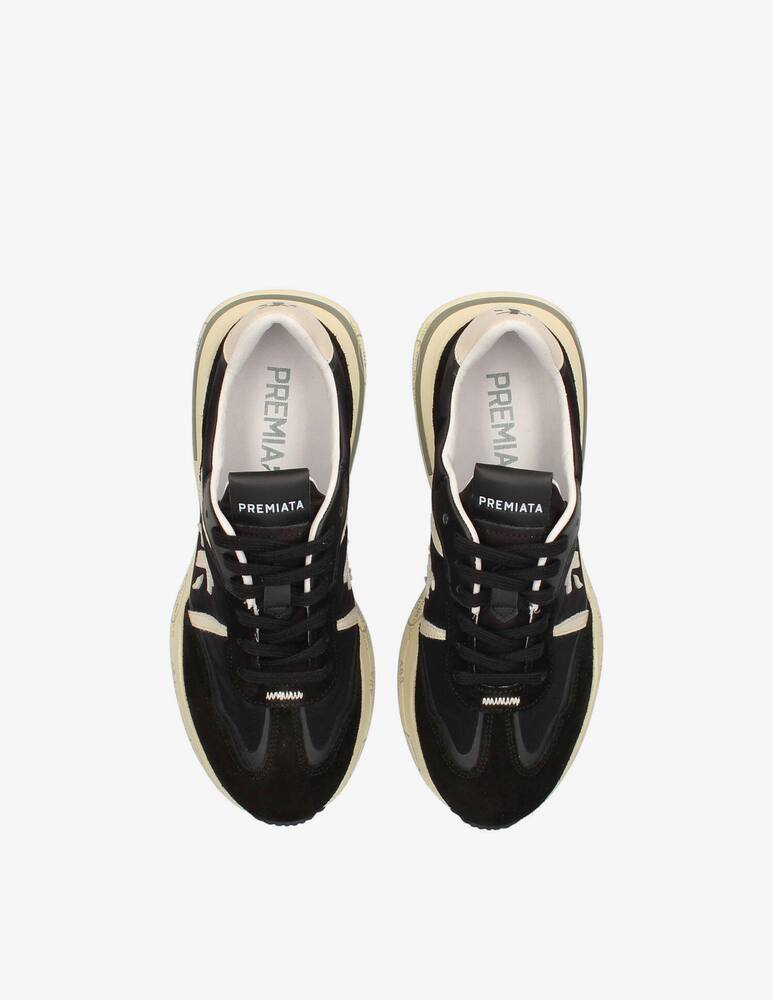 rinascente Premiata Sneaker in nylon e pelle Cassie 