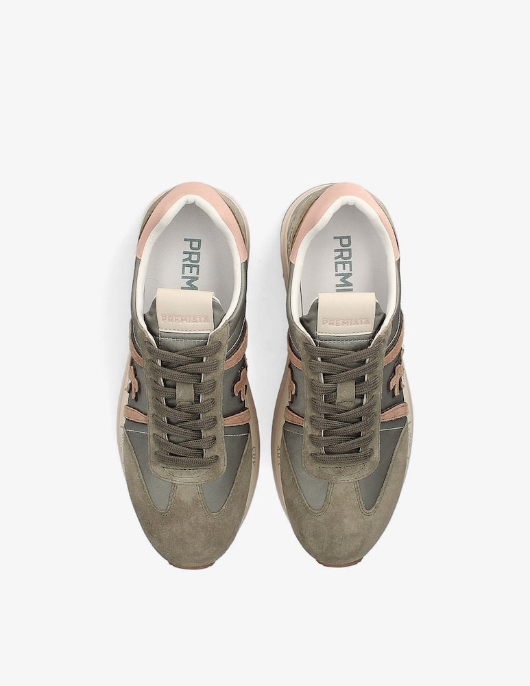 Premiata Sneaker in nylon e pelle Beth - immagine 3 Premiata Sneaker in nylon e pelle Beth - immagine 3
