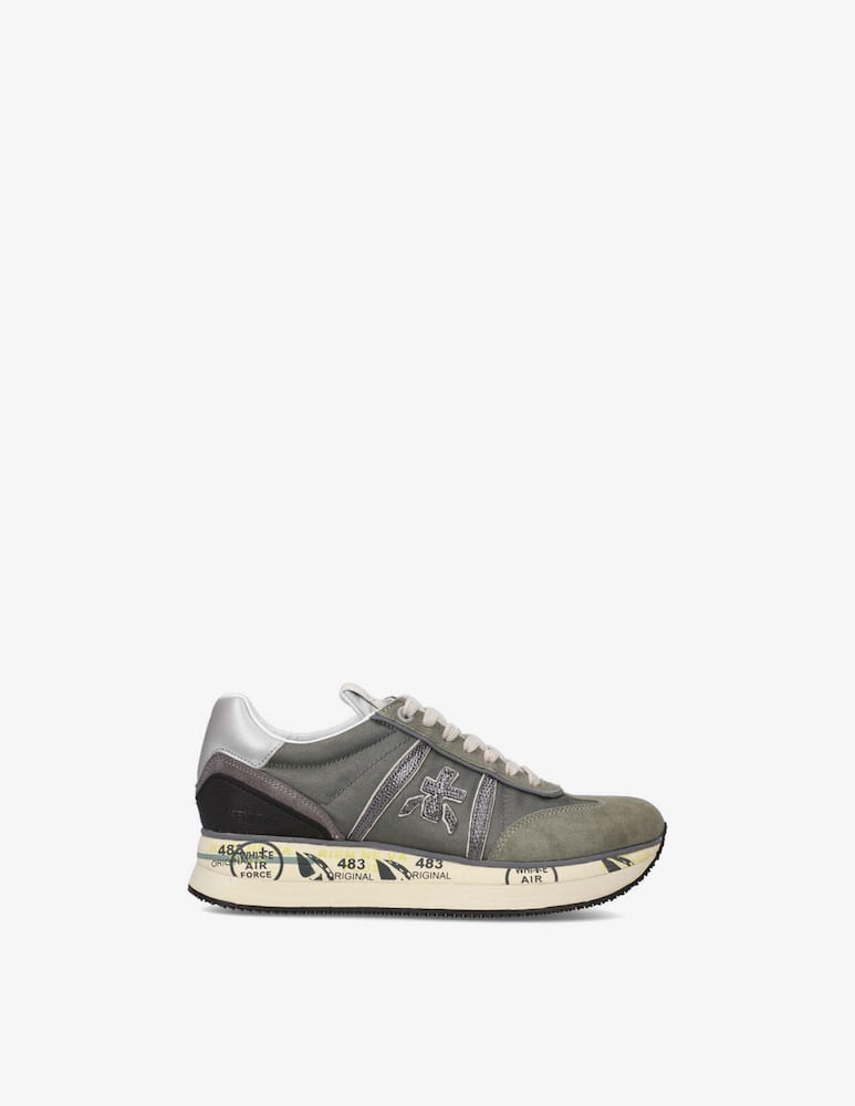 Premiata Sneaker in nylon e pelle Conny - immagine 1 Premiata Sneaker in nylon e pelle Conny - immagine 1
