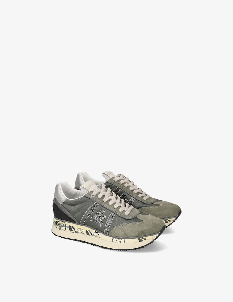 Premiata Sneaker in nylon e pelle Conny - immagine 2 Premiata Sneaker in nylon e pelle Conny - immagine 2