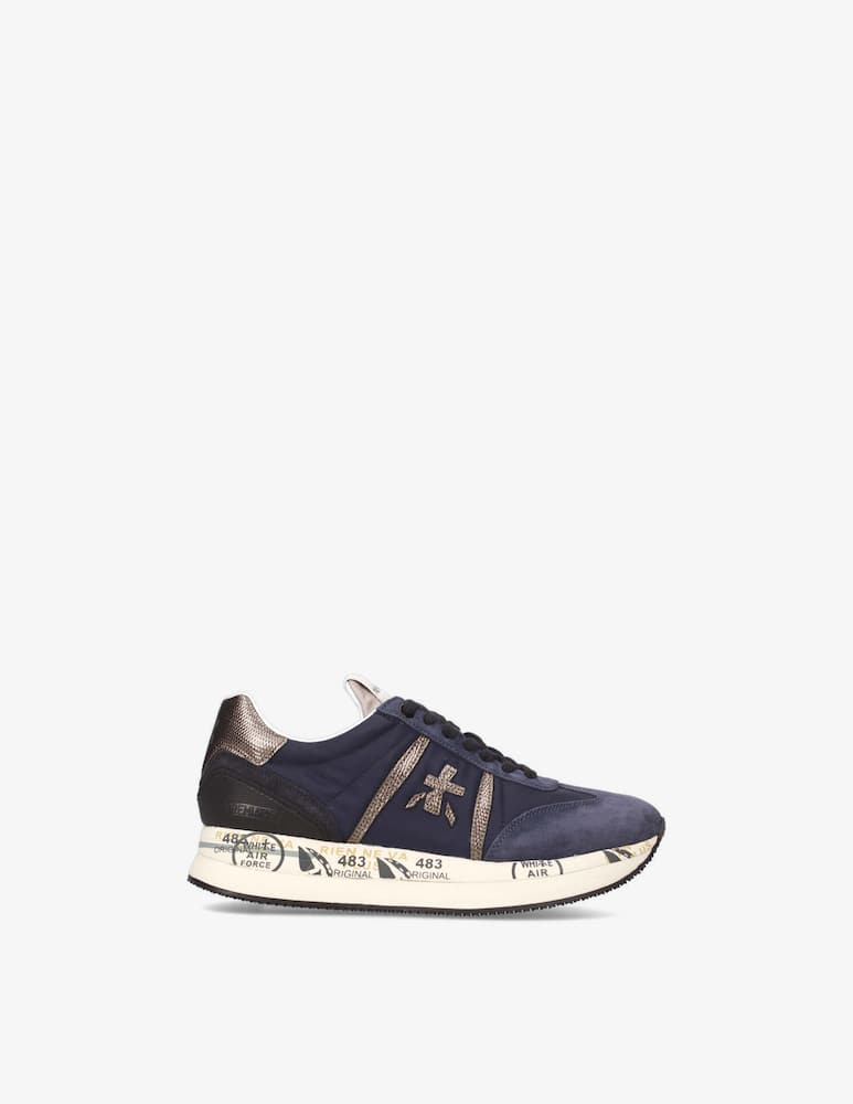 Premiata Conny nylon and suede sneakers - picture 1 Premiata Conny nylon and suede sneakers - picture 1