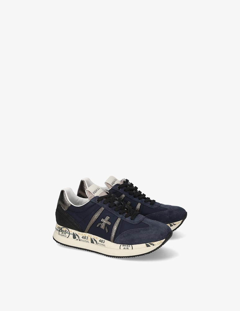 Premiata Conny nylon and suede sneakers - picture 2 Premiata Conny nylon and suede sneakers - picture 2