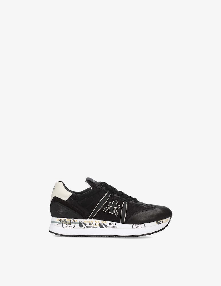 Premiata Sneaker in nylon e pelle Conny - immagine 1 Premiata Sneaker in nylon e pelle Conny - immagine 1