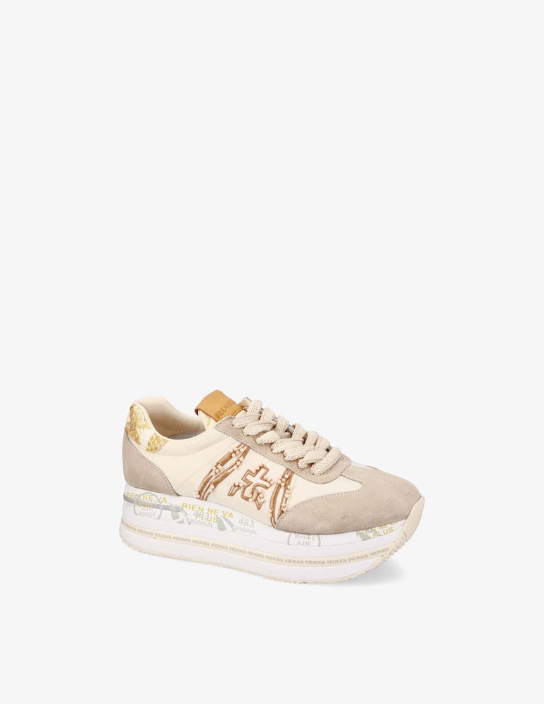 rinascente Premiata Sneakers con logo Beth