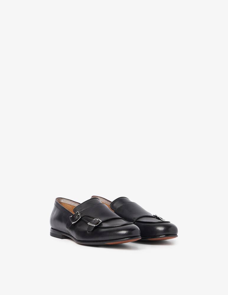 rinascente Mille885 Scarpe monk in pelle