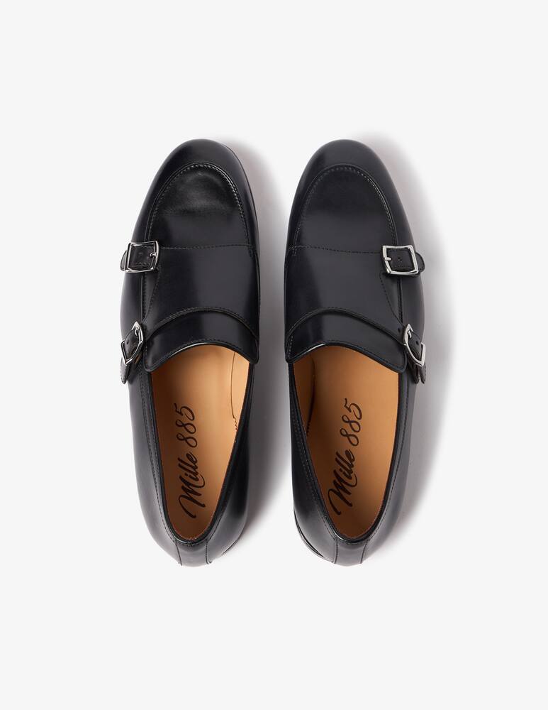 rinascente Mille885 Scarpe monk in pelle