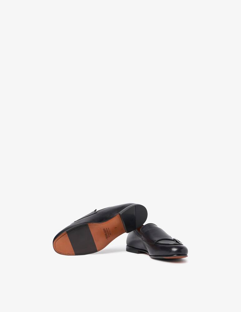 rinascente Mille885 Scarpe monk in pelle