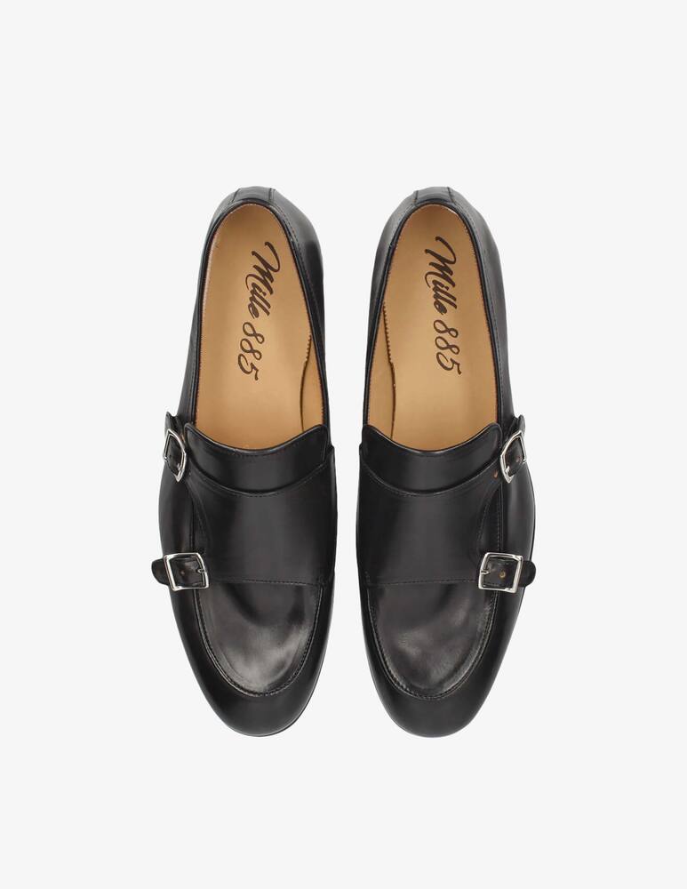 rinascente Mille885 Scarpe monk in pelle
