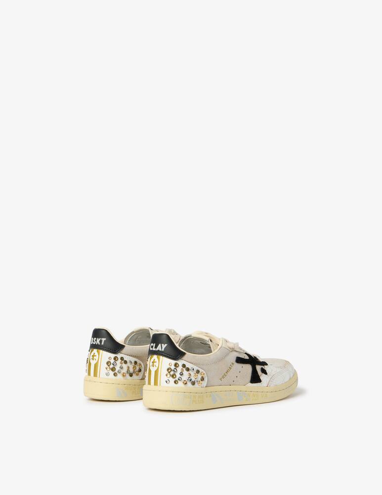 rinascente Premiata Crackle stud sneakers