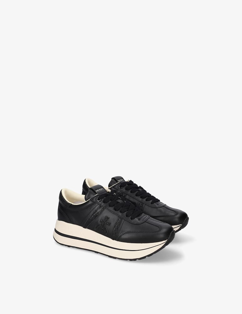 rinascente Premiata Bethcoin leather platform sneakers