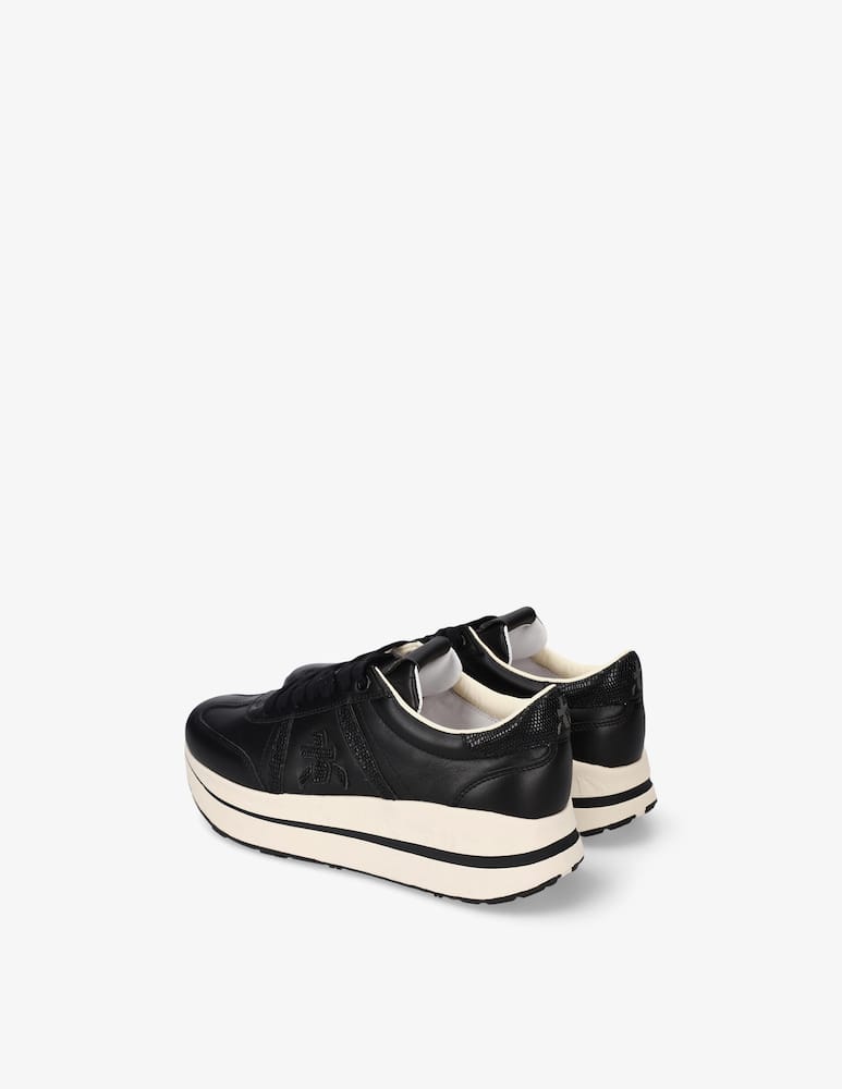 rinascente Premiata Bethcoin leather platform sneakers