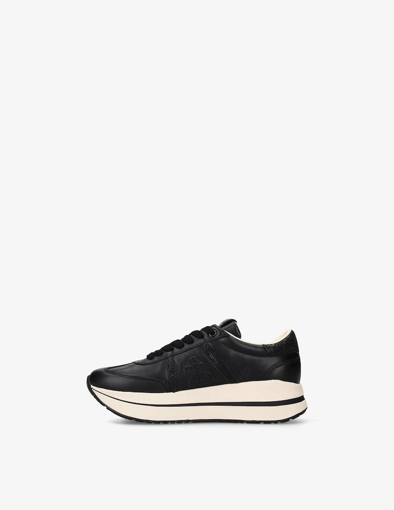 rinascente Premiata Bethcoin leather platform sneakers