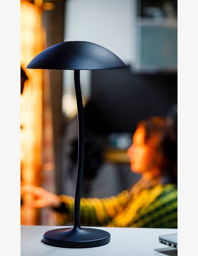 rinascente Blackout Stem Rechargeable Table Lamp