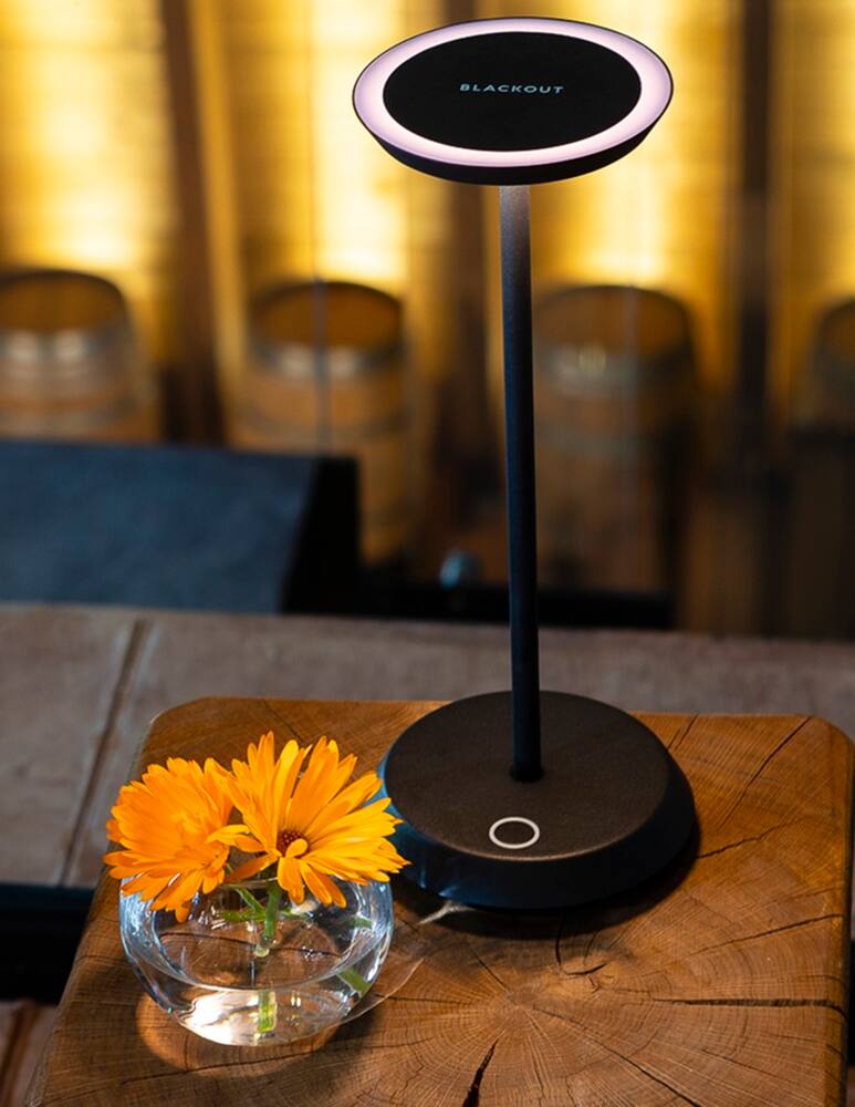 rinascente Blackout Flaat Rechargeable Table Lamp