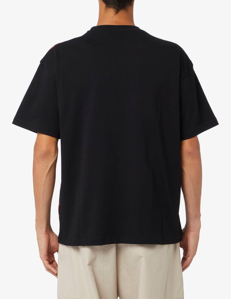 rinascente Phobia Red lateral lightning short sleeves t-shirt