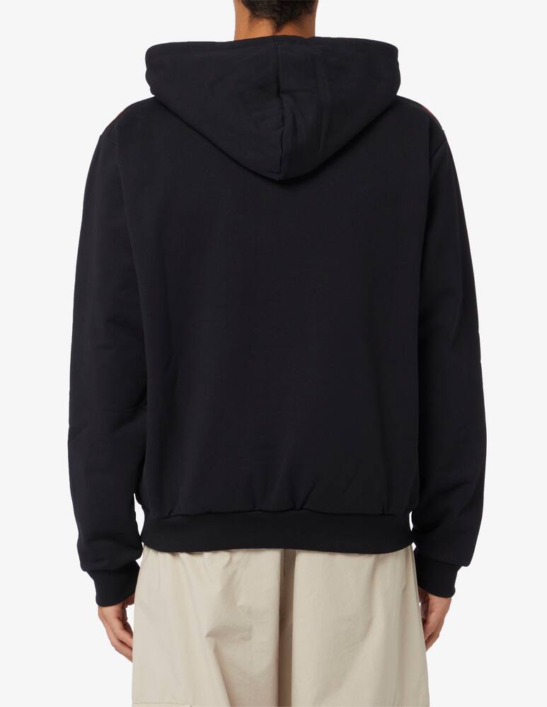 Phobia Red lateral lightning hoodie - picture 3