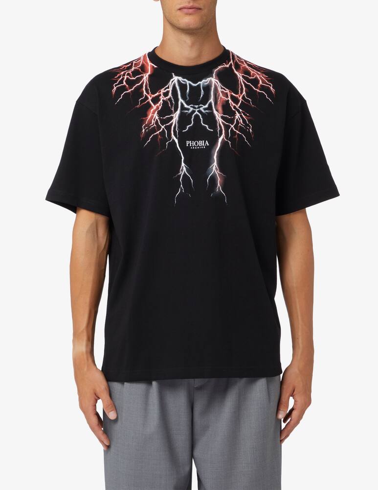 Phobia Blue lightning short sleeves t-shirt - picture 1 Phobia Blue lightning short sleeves t-shirt - picture 1