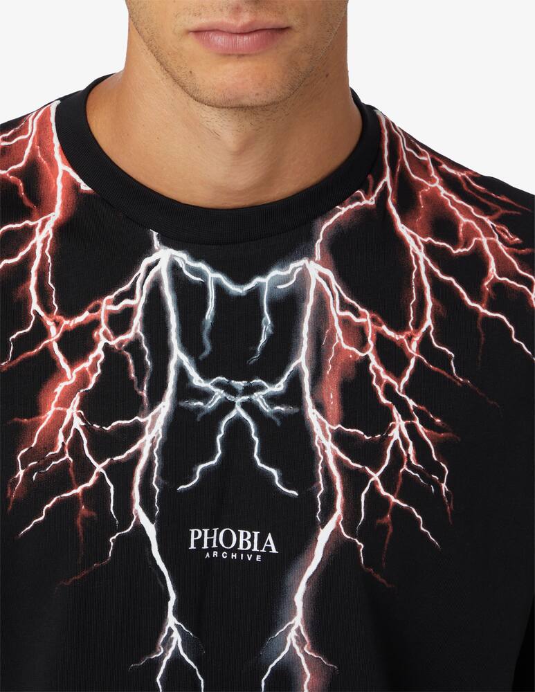 Phobia Blue lightning short sleeves t-shirt - picture 4 Phobia Blue lightning short sleeves t-shirt - picture 4