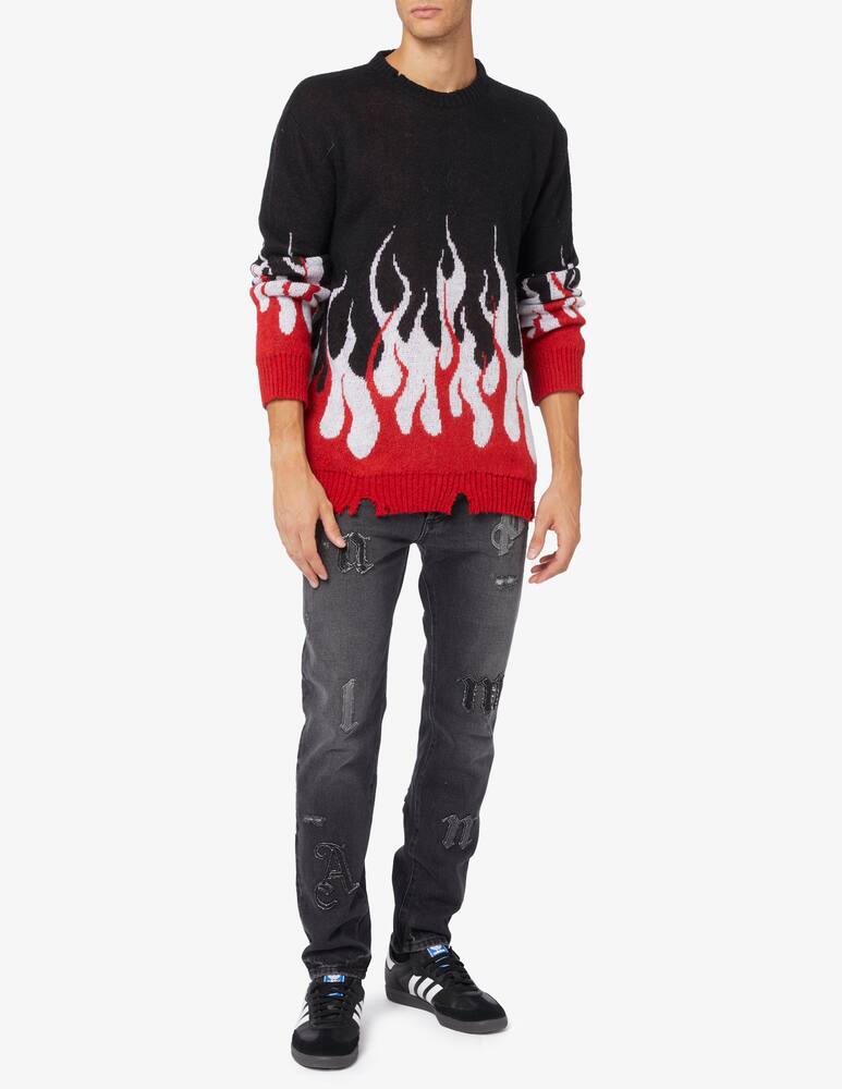 rinascente Vision of Super Red flame sweatshirt