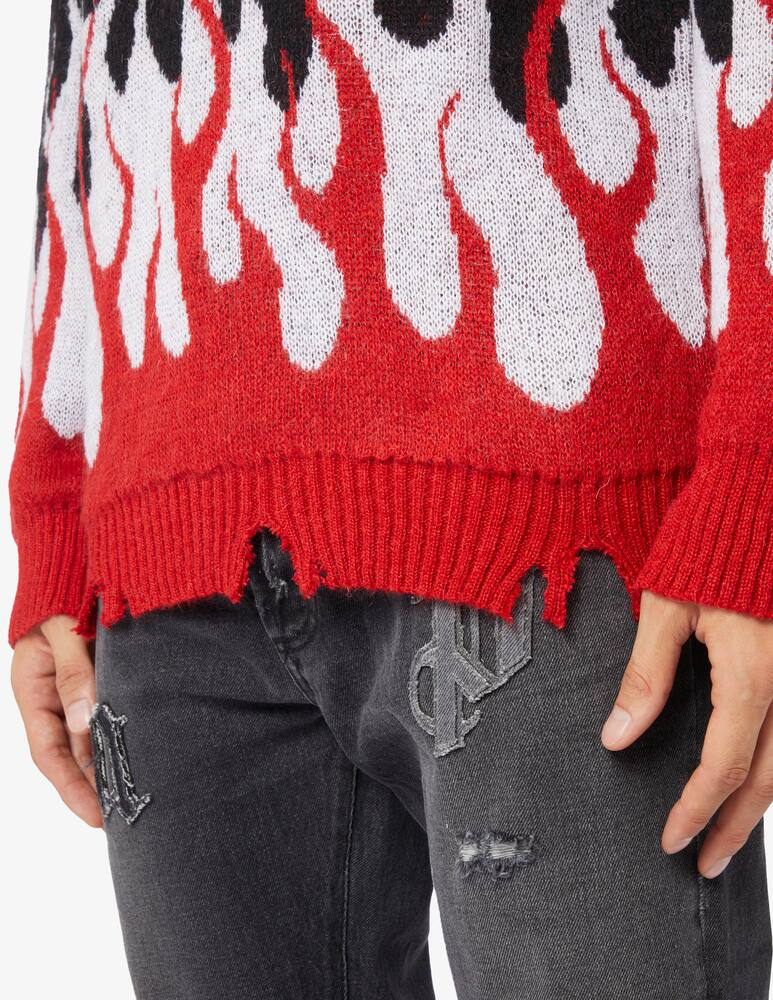 rinascente Vision of Super Red flame sweatshirt