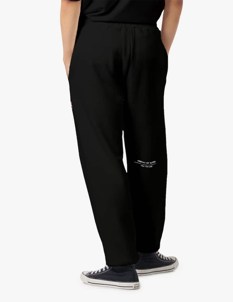 rinascente Vision of Super Pants with flames logo and metal label