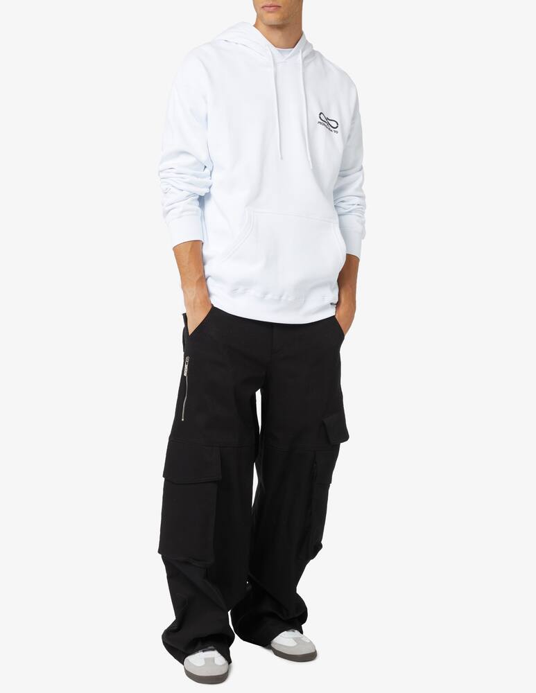 rinascente Propaganda Felpa con cappuccio novanta italia