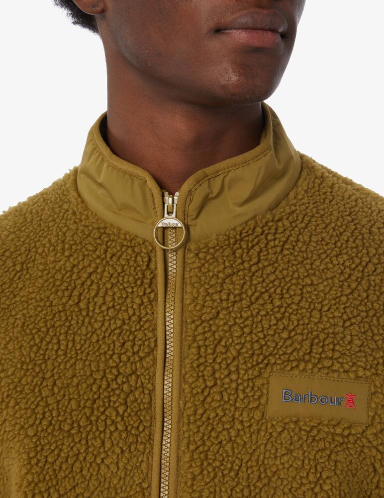 rinascente Barbour Rock fleece zipped sweater 