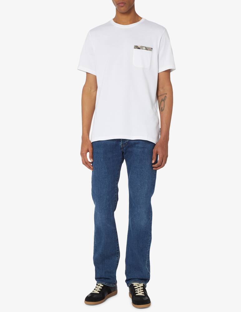 rinascente Barbour Maglietta tartan con taschino 