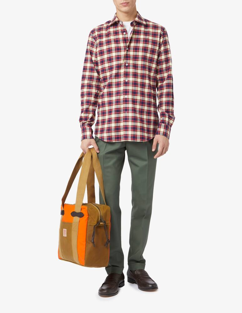 rinascente Filson Tin cloth tote bag with zipper