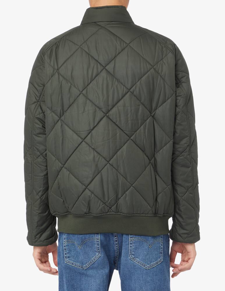 rinascente Barbour International Giacca trapuntata merchant bandiera patch