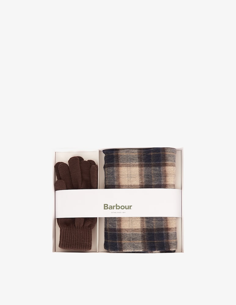 Barbour Gift set sciarpa e guanti tartan - immagine 1 Barbour Gift set sciarpa e guanti tartan - immagine 1