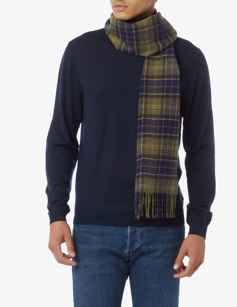 rinascente Barbour Tartan lambswool scarf