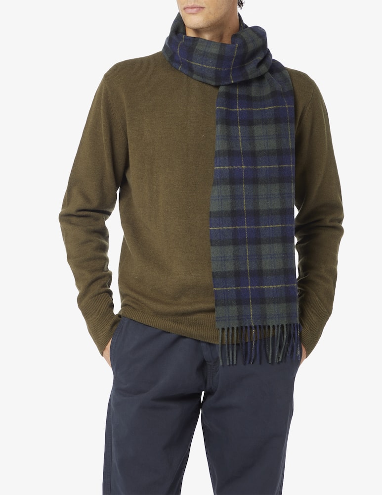 rinascente Barbour Tartan lambswool scarf