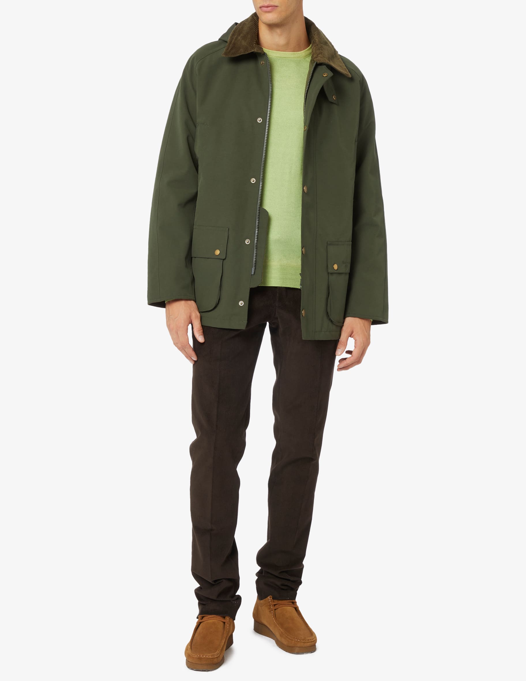 美品 Barbour ashby Waxed sage green S 美品 Barbour ashby Waxed