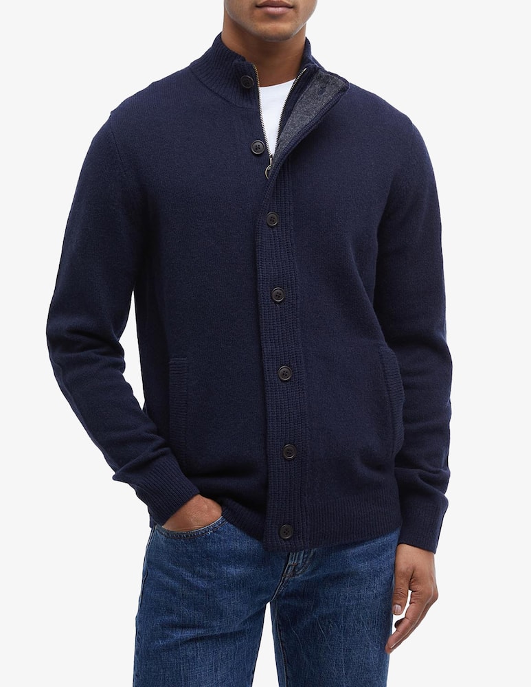 Barbour Cardigan zip e bottoni - immagine 1 Barbour Cardigan zip e bottoni - immagine 1