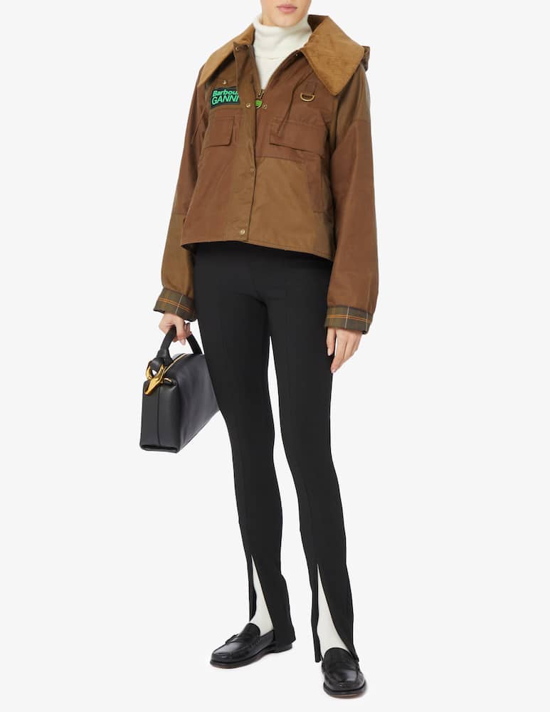 rinascente Barbour Block spey x Ganni