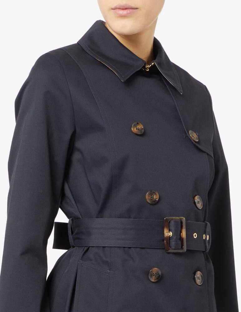 rinascente Barbour Greta showerproof trench