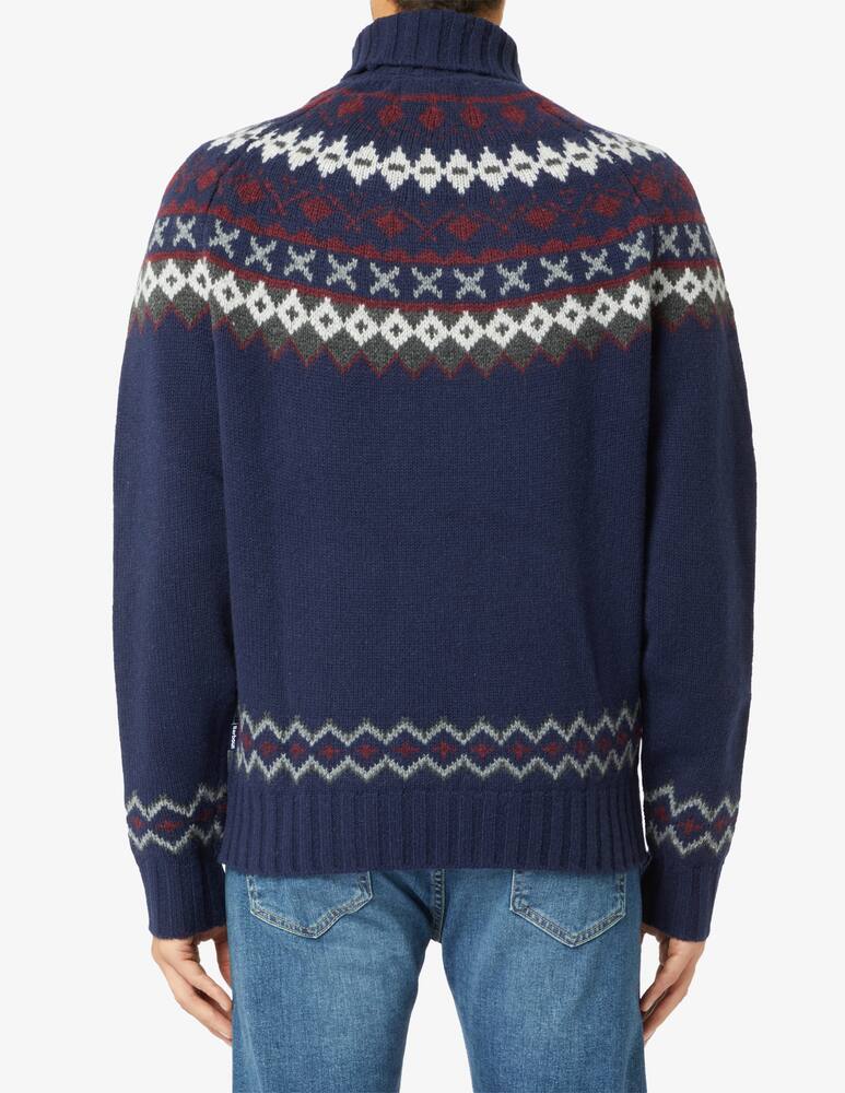 rinascente Barbour Maglia dolcevita fair isle