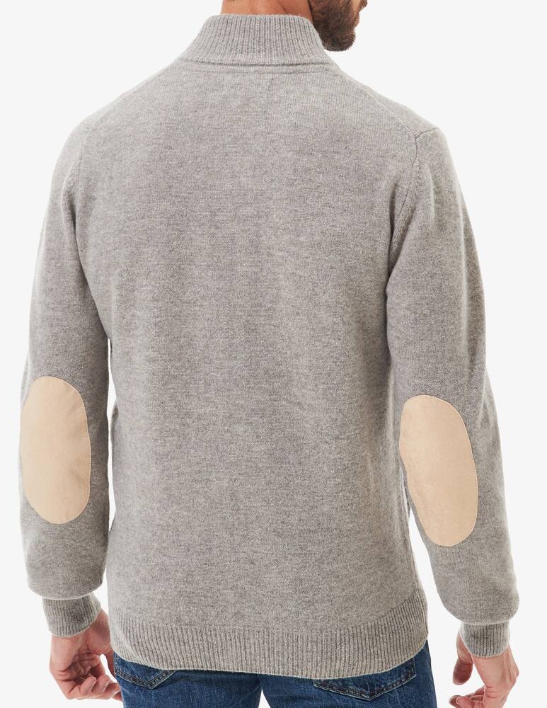 rinascente Barbour Ribbed zip cardigan