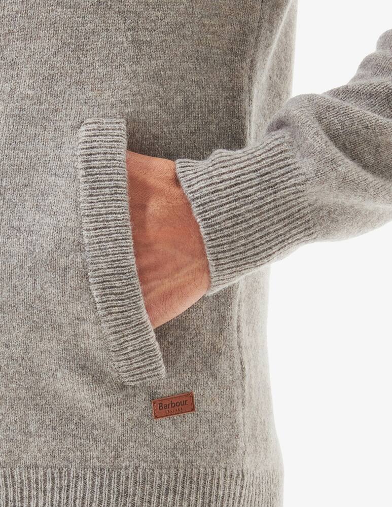 rinascente Barbour Ribbed zip cardigan