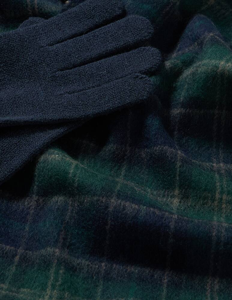rinascente Barbour Tartan scarf & glove gift set