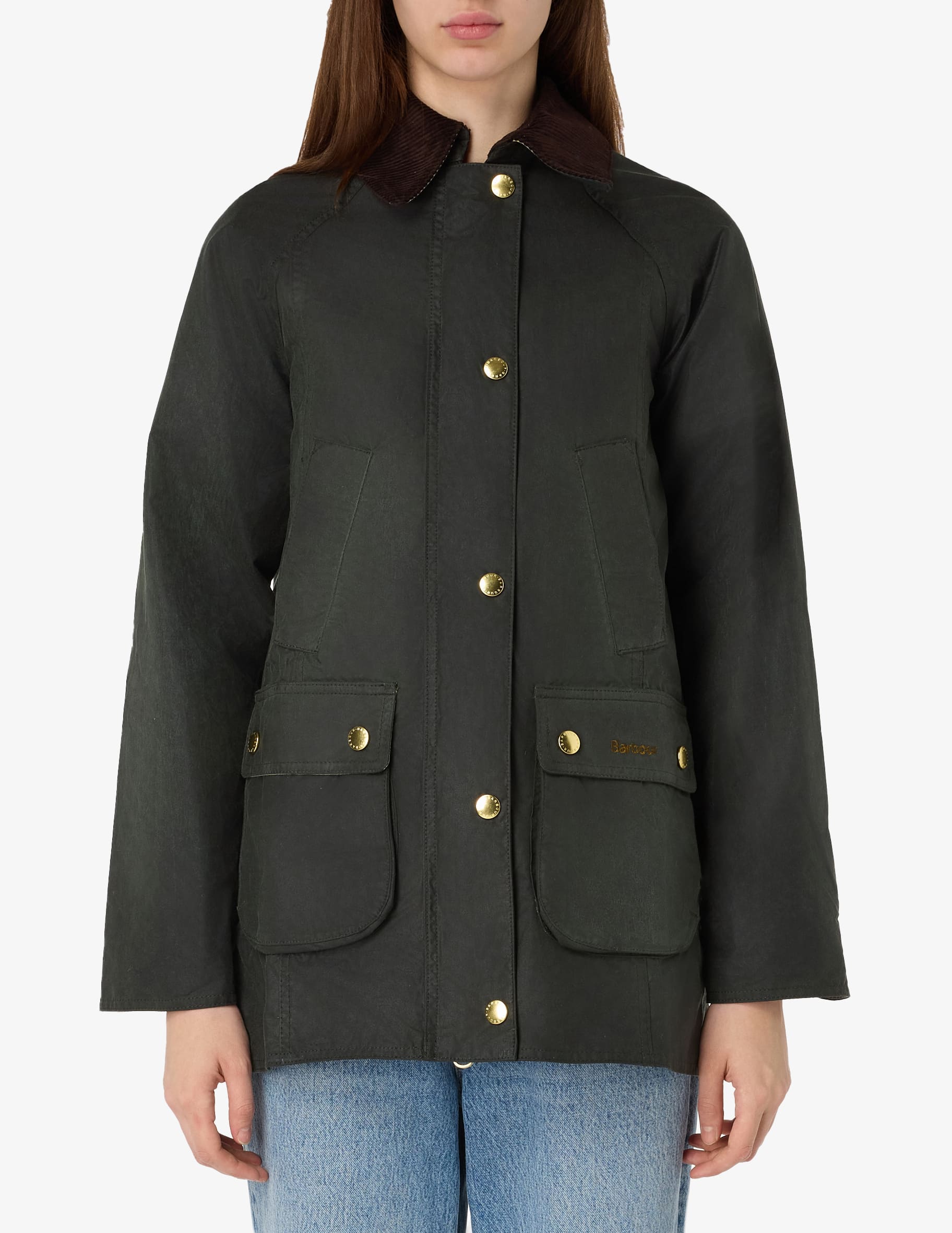Shop Barbour Modern beadnell new jacket on Rinascente