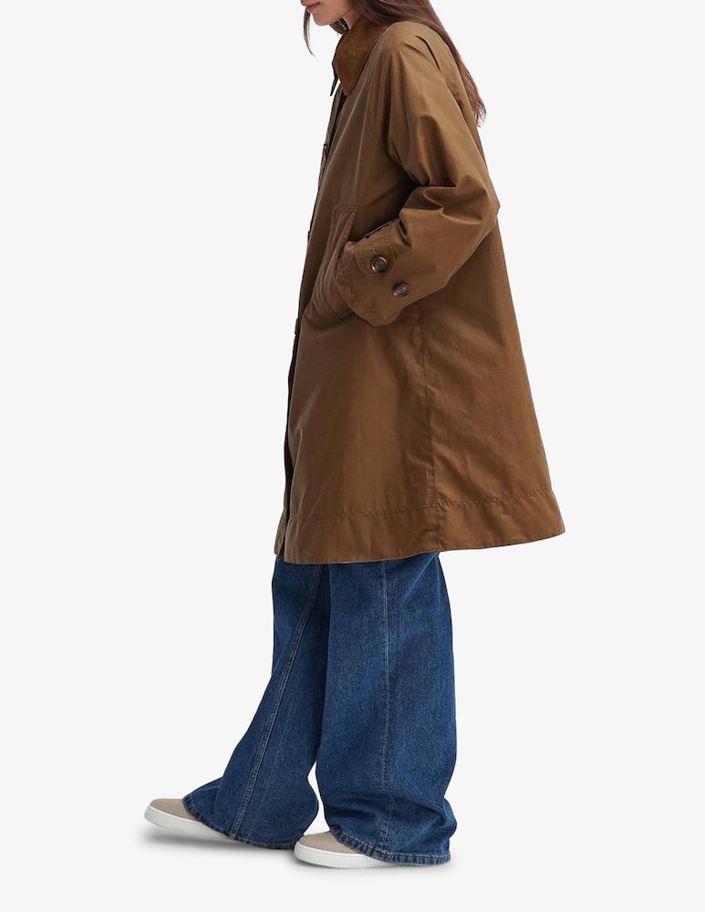 rinascente Barbour Hartweek wax long coat