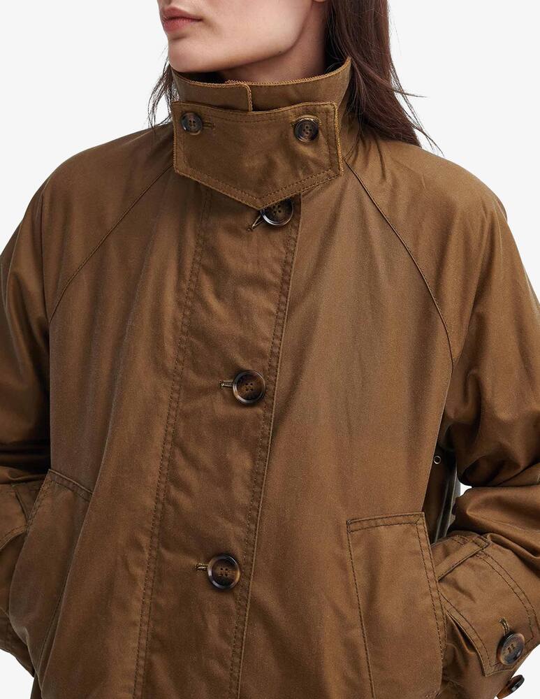 rinascente Barbour Hartweek wax long coat
