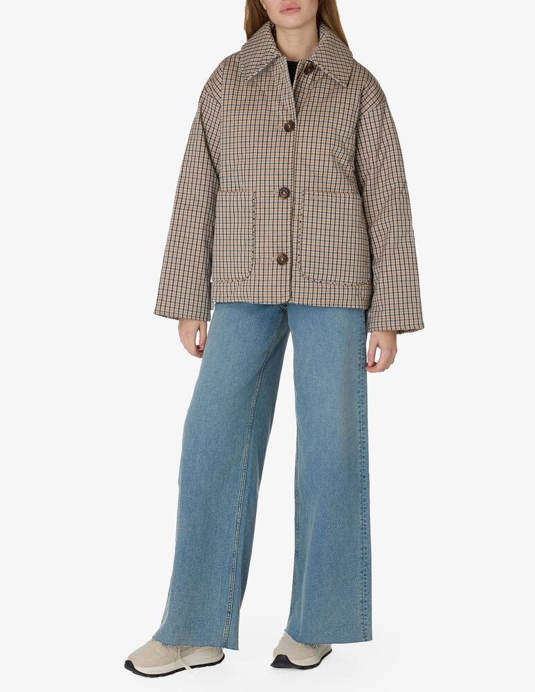 rinascente Barbour Cassidy quilted check jacket