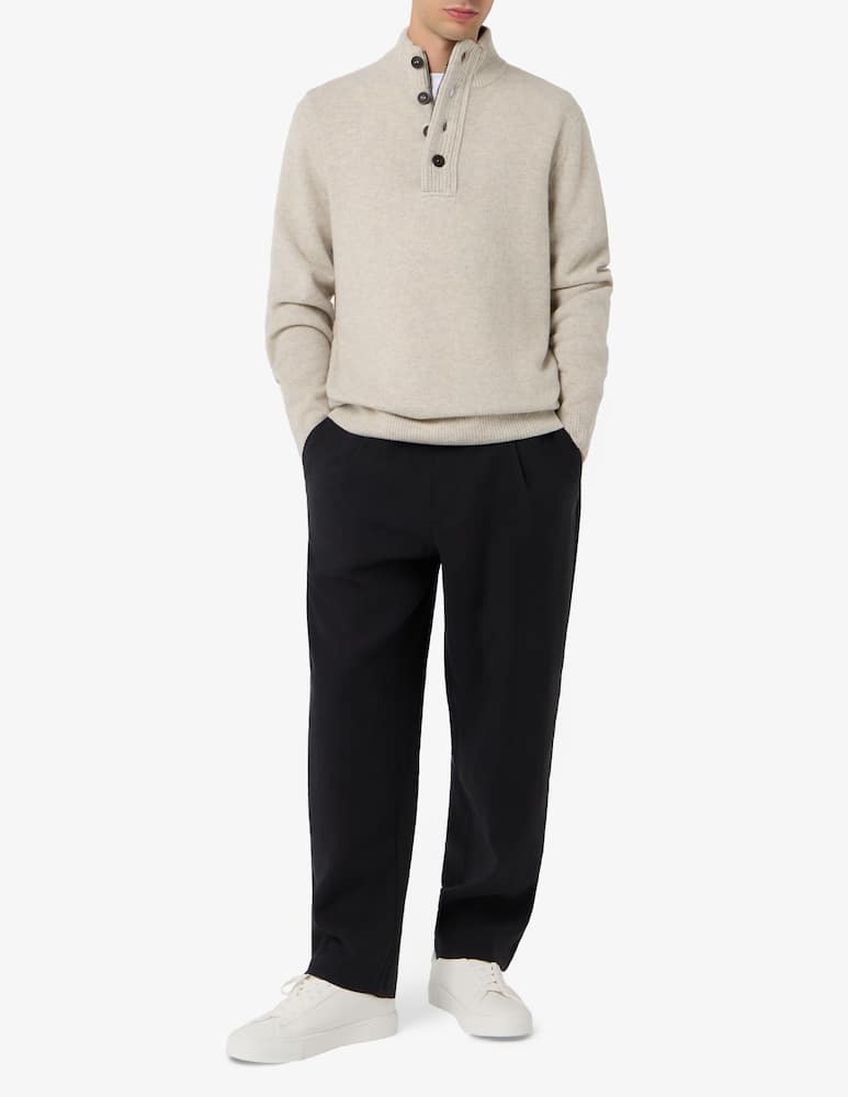 rinascente Barbour Maglione a collo alto con bottoni