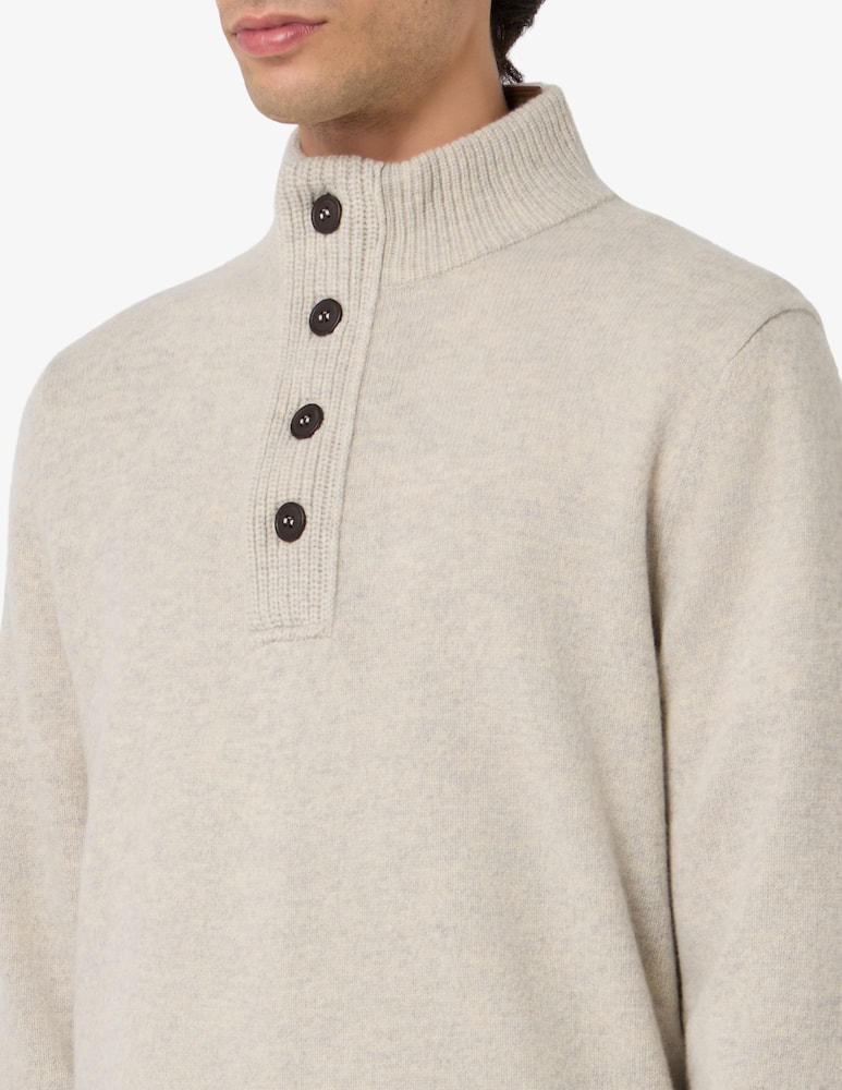 Barbour Maglione a collo alto con bottoni - immagine 4 Barbour Maglione a collo alto con bottoni - immagine 4